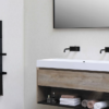 Herschel Select XLS Black in a modern bathroom