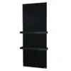 Herschel XLS Black Towel Rail