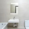 Herschel Select XLS Mirror with Lights Bathroom Installation