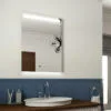 Herschel Select XLS Mirror with Lights Bathroom Installation